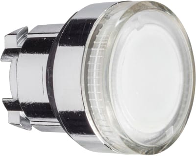 Illuminated Push-Button Head CLEAR BA9S