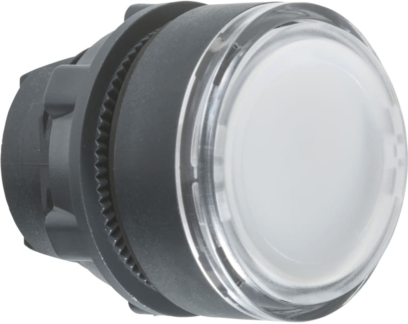 Telemecanique ZB5AA18 Pushbutton Head, White, for Harmony XB5 (plastic)