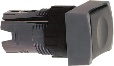 Telemecanique ZB6DA2 Pushbutton Head, Black, for Harmony XB6