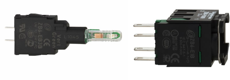 LED Green 24V (ZB6EB3B)