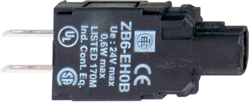 Lamp holder with series resistor 230 V AC BA9s (ZB6EM0B)