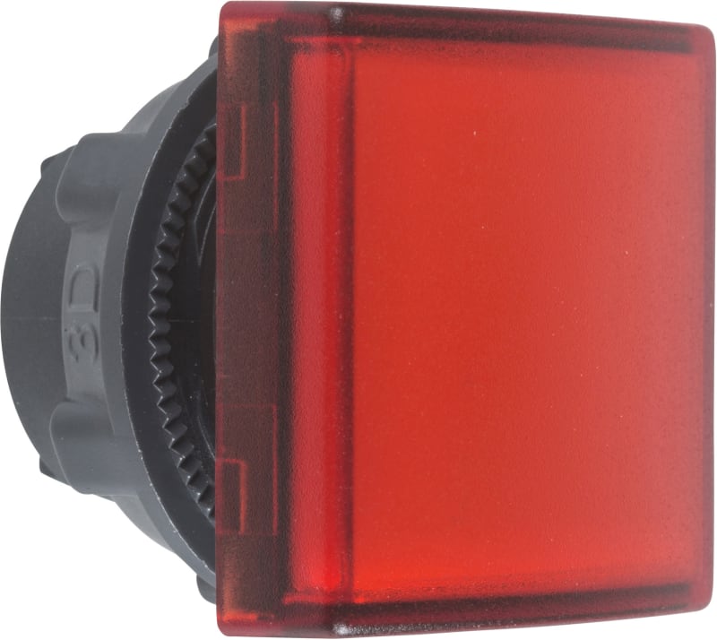 Telemecanique ZB5CV043 Pilot Light Head, Red, for Harmony XB5