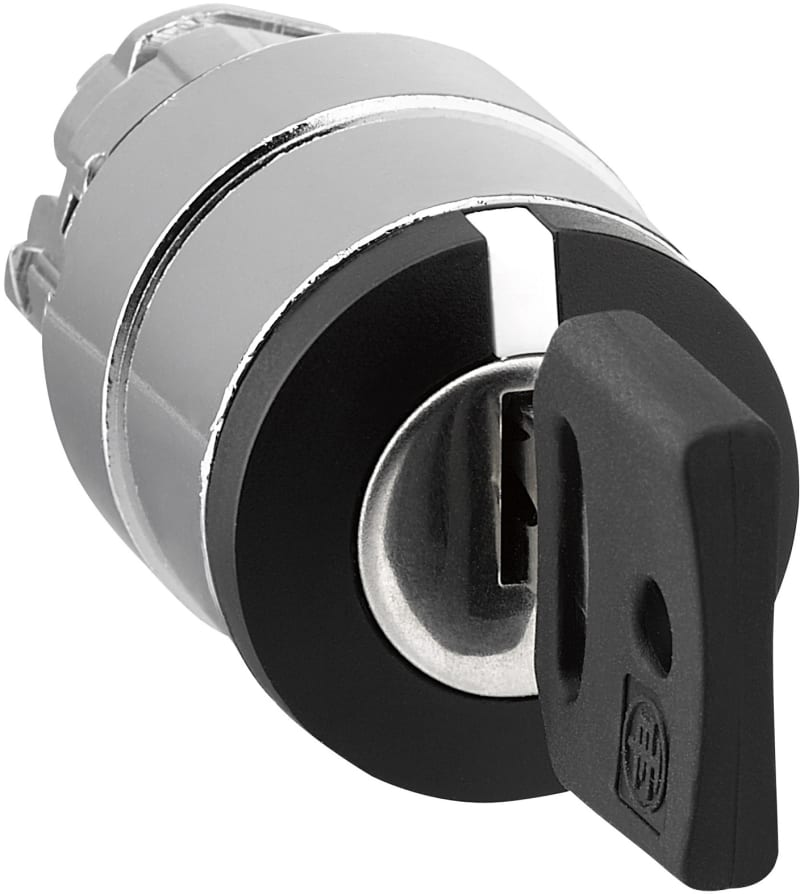 Schneider Electric ZB4BG03 Harmony XB4 3-Position Key Switch, Key 455