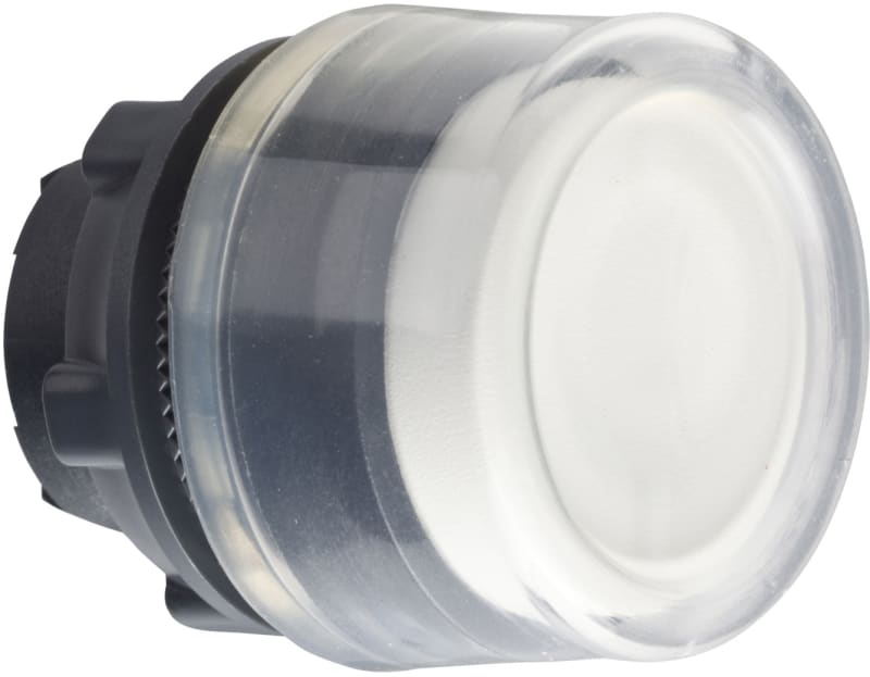 Telemecanique ZB5AP1 Pushbutton Head, White, for Harmony XB5 (plastic)