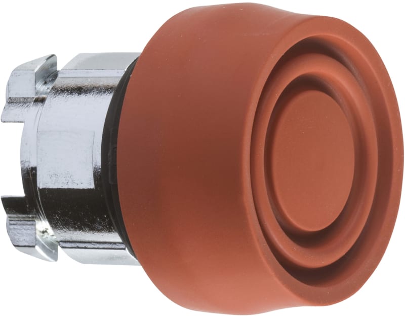 PUSH-Button with RED Silicone Cap (ZB4BP4S)