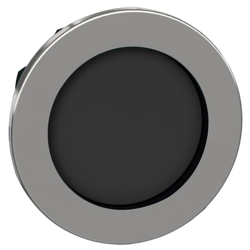 Push-button flush black nedsenket (ZB4FA26)
