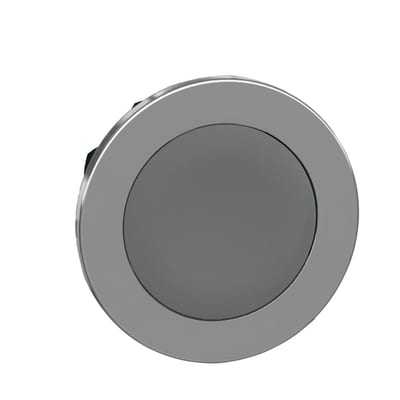 Push-button flush grey