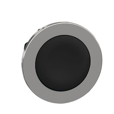 Push-button flush black (ZB4FH02)