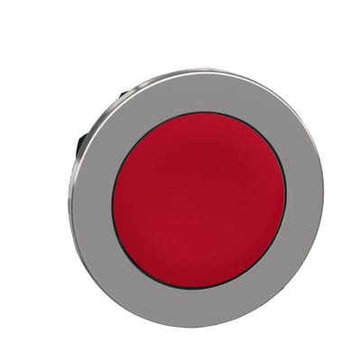 Push-button flush red (ZB4FH04)