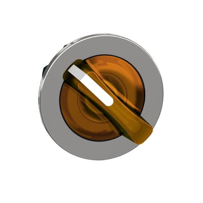 Selector switch flush for LED 2 pos org (ZB4FK1453)