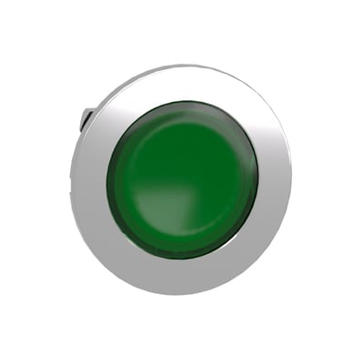 Indicator lamp flush green (ZB4FV033)
