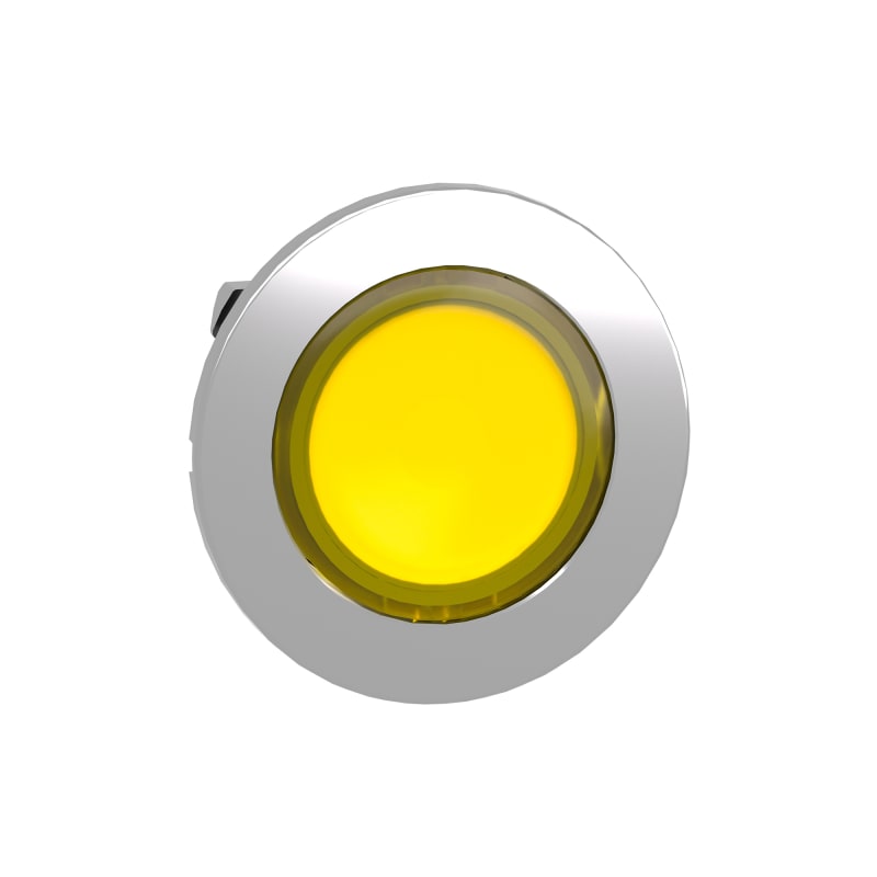 Indicator lamp flush yellow (ZB4FV083)