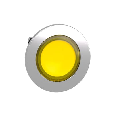 Indicator lamp flush yellow (ZB4FV083)