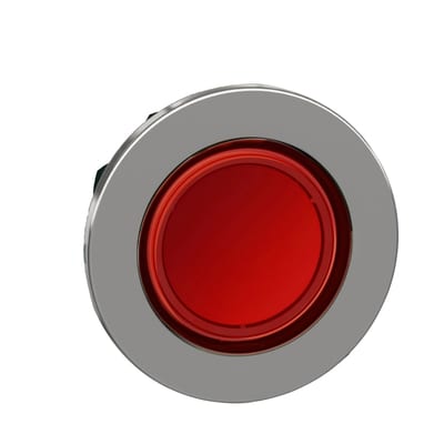 Illuminated Push Button flush red (ZB4FW343)