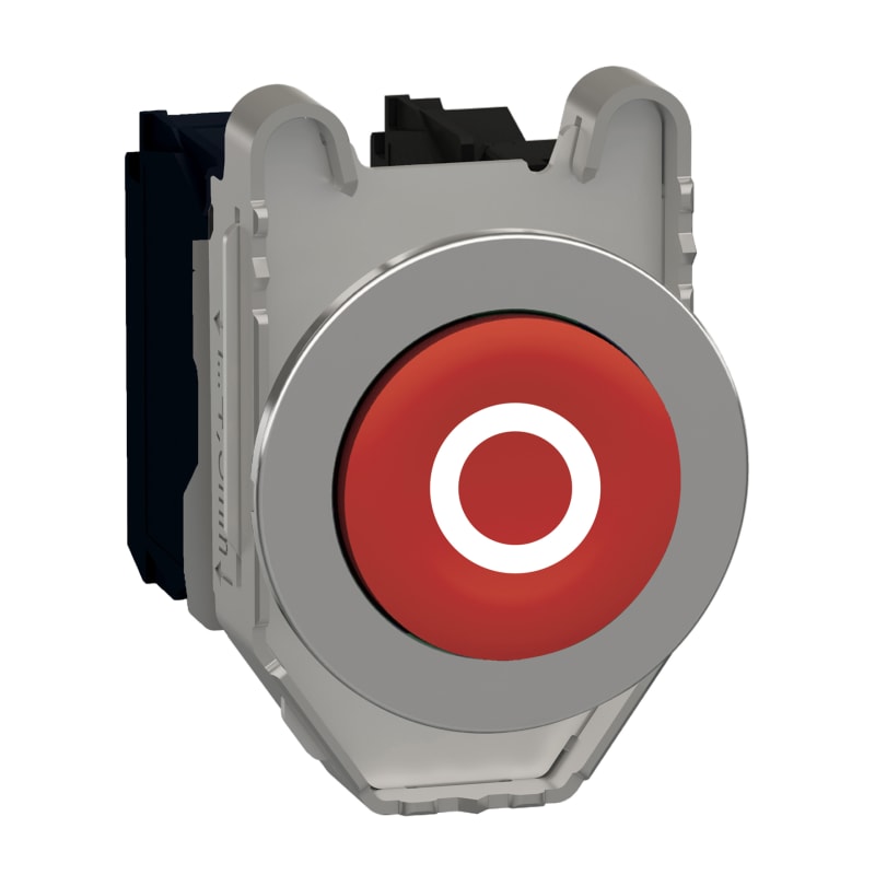 Push-button flush red high 1NO/NC (XB4FL4325)