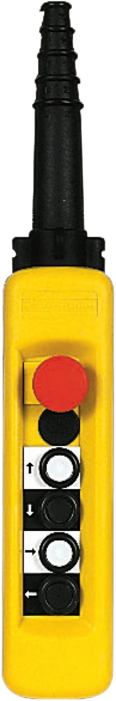 Schneider Electric pendant control station XAC-A - 4 pushbuttons 1 Emergency stop XACA4713