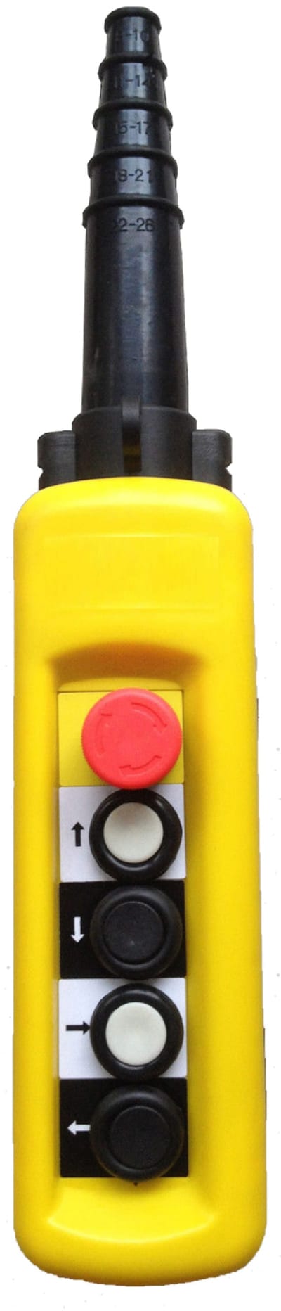 Schneider Electric Harmony XAC-A Pendant Station 4 Buttons + E-Stop