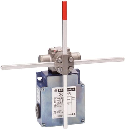 Telemecanique XCKMR54D1 Limit Switch, Metal Cross Lever, Metal Body, PG cable entry