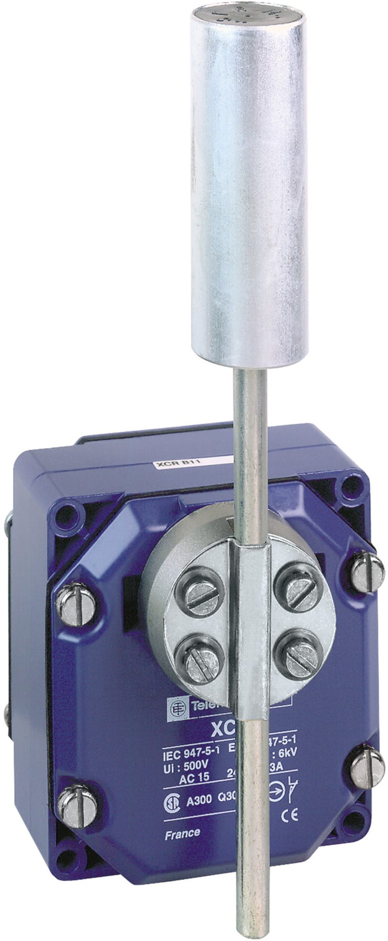 Telemecanique XCRT115 Conveyor Belt Limit Switch 2 CO, Metal Housing IP65