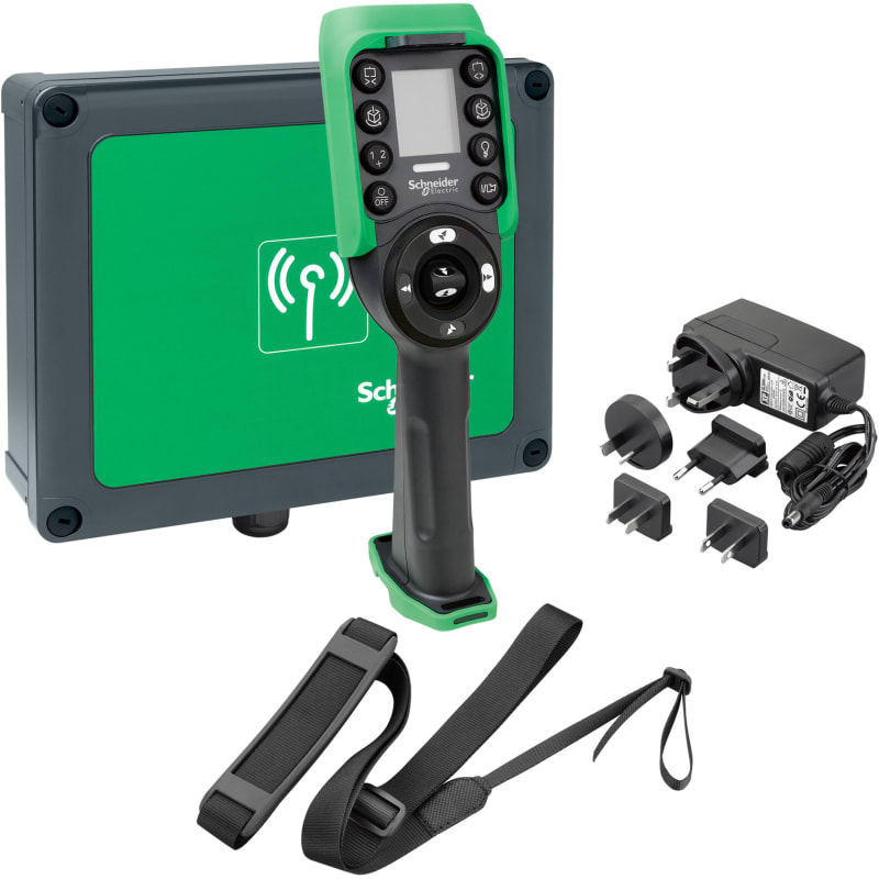 Schneider Electric SYSTEM-XARS12D18W + Charger + Shoulder belt + CABLE USB/RJ45 + Config Software XARSK12D18W