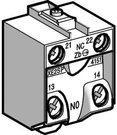 Telemecanique XE2SP4151 Contact Element, Snap Action