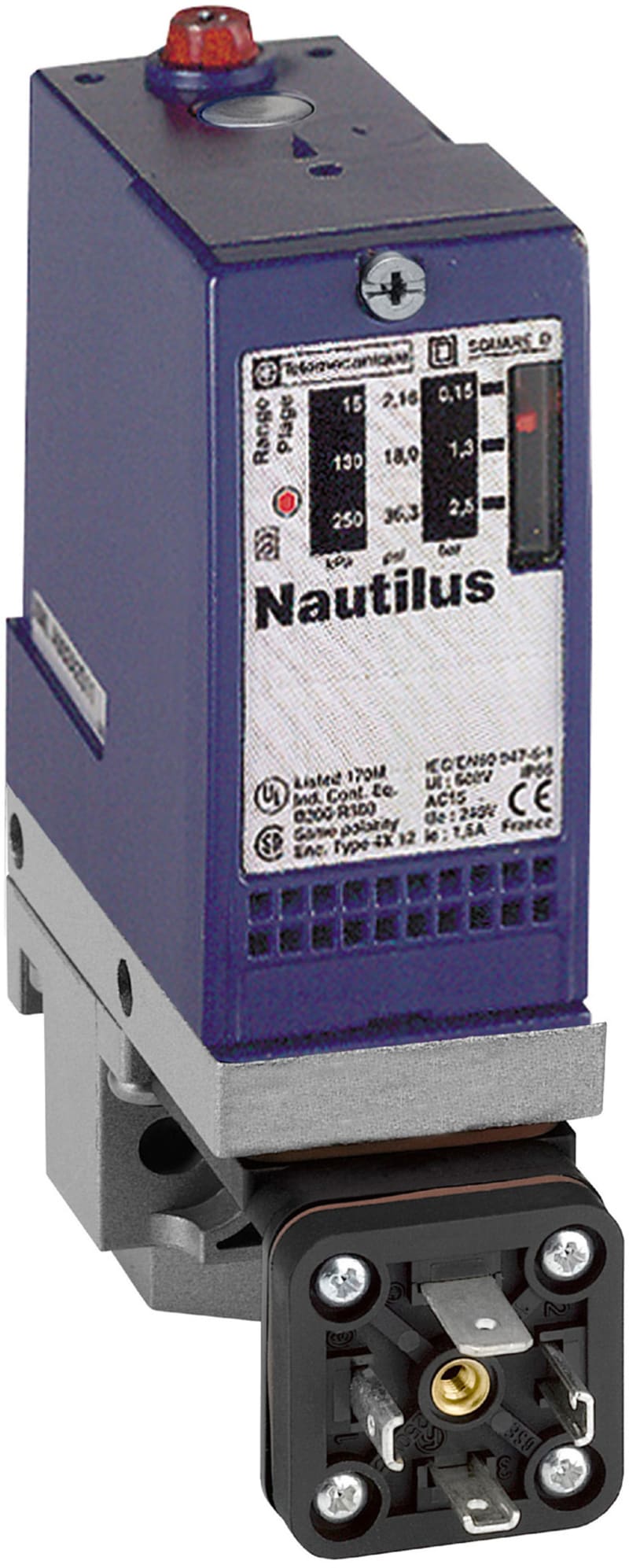Telemecanique XMLA070D2C11 Pressure Switch, 5–70 bar