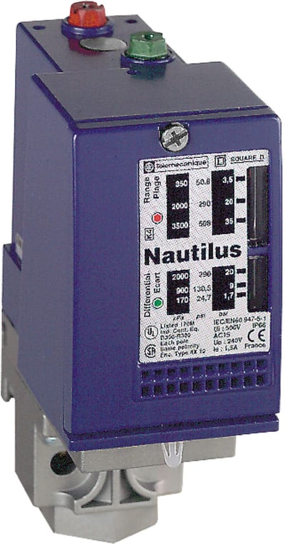 Telemecanique XMLC020B2S11 Pressure Switch, up to 20 bar, PG13 entry