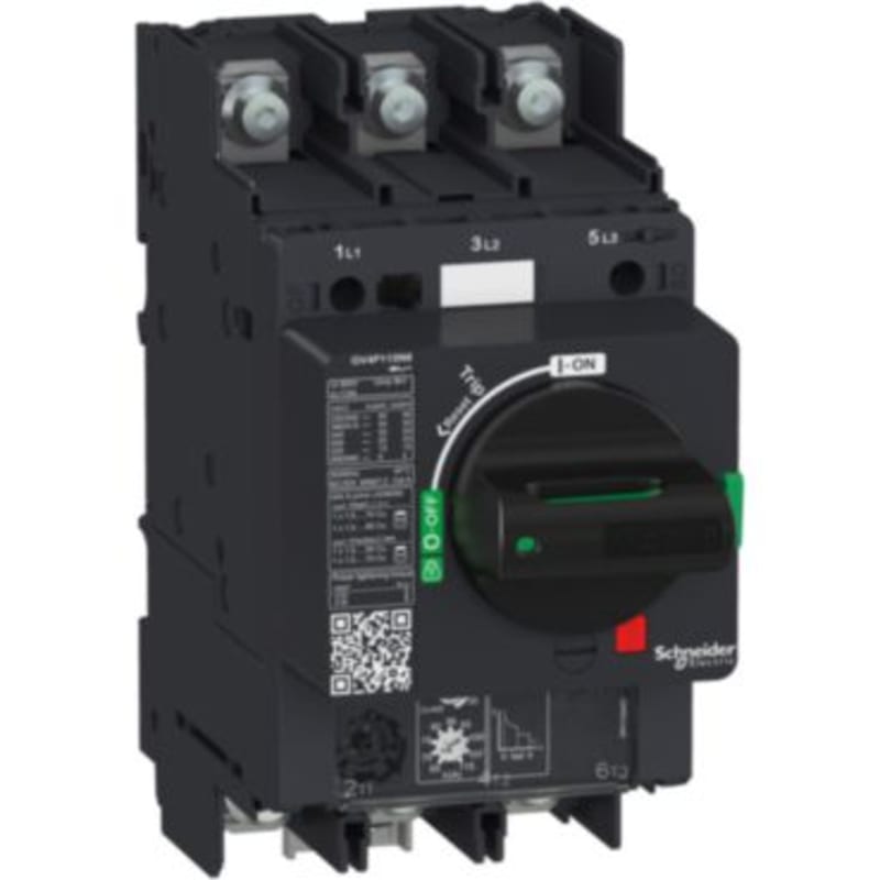 Schneider Electric Motor circuit breaker, TeSys GV4, 3P, 80A, Icu 25KA, thermal magnetic, lugs terminals GV4P80B6
