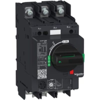 Schneider Electric Motor circuit breaker, TeSys GV4, 3P, 80A, Icu 25KA, thermal magnetic, lugs terminals GV4P80B6
