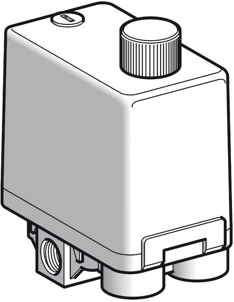 Telemecanique XMPE Power Pressure Switch 12 bar 5.5 kW 400 V G 1/4 (XMPE12C2431C200)