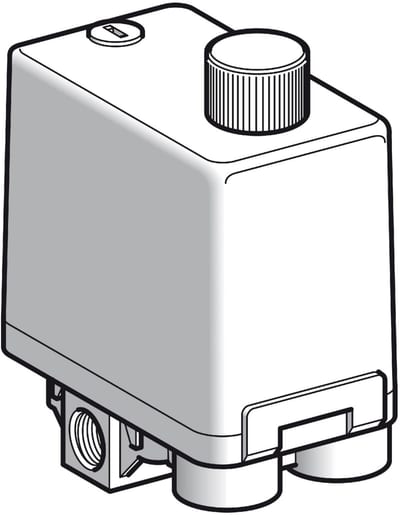 Telemecanique XMPE Power Pressure Switch 12 bar 5.5 kW 400 V G 1/4