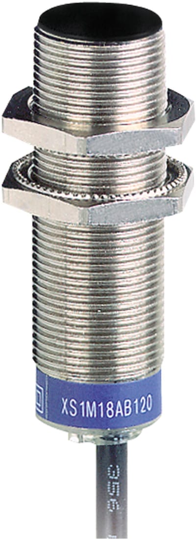 Telemecanique XS1M18AB120 Inductive Proximity Sensor, M18