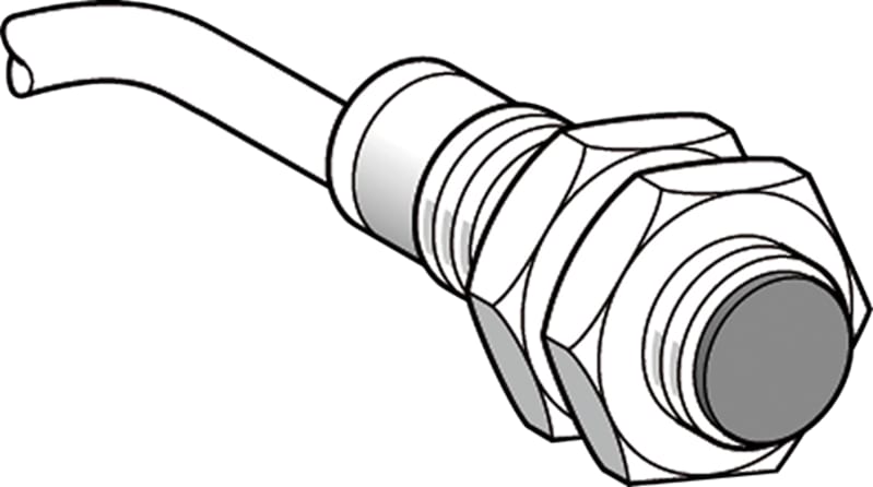 Telemecanique XS1N30PA349L2 Inductive Sensor M30, PNP NO, 10 m Cable
