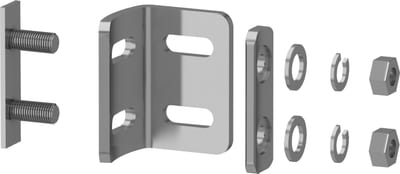 Curved BRACKET, 6 PCS
