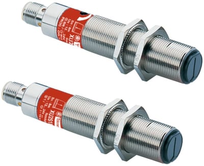 Telemecanique XU2S18PP340D Photoelectric Through-Beam Set Ø18 mm, Sn 8 m, M12 Connectors