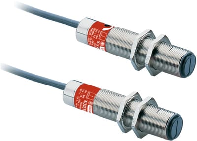 Telemecanique XU2S18PP340L5 Photoelectric Through-Beam Set Ø18 mm, Sn 8 m, 5 m Cables