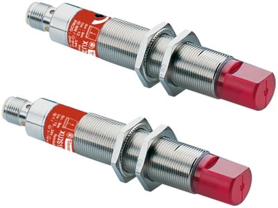 Telemecanique XU2S18PP340WD Photoelectric Through-Beam Set Ø18 mm, 90° Optics, Sn 8 m, M12 Connectors