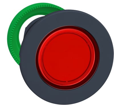 Indicator lamp flush red (ZB5FV043)