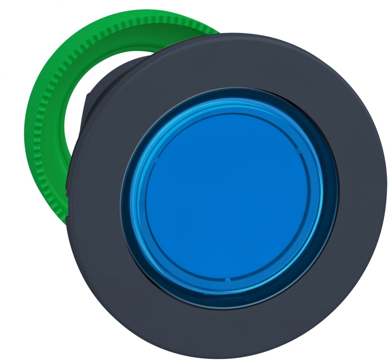 Indicator lamp flush blue (ZB5FV063)