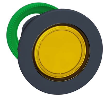 Indicator lamp flush yellow (ZB5FV083)