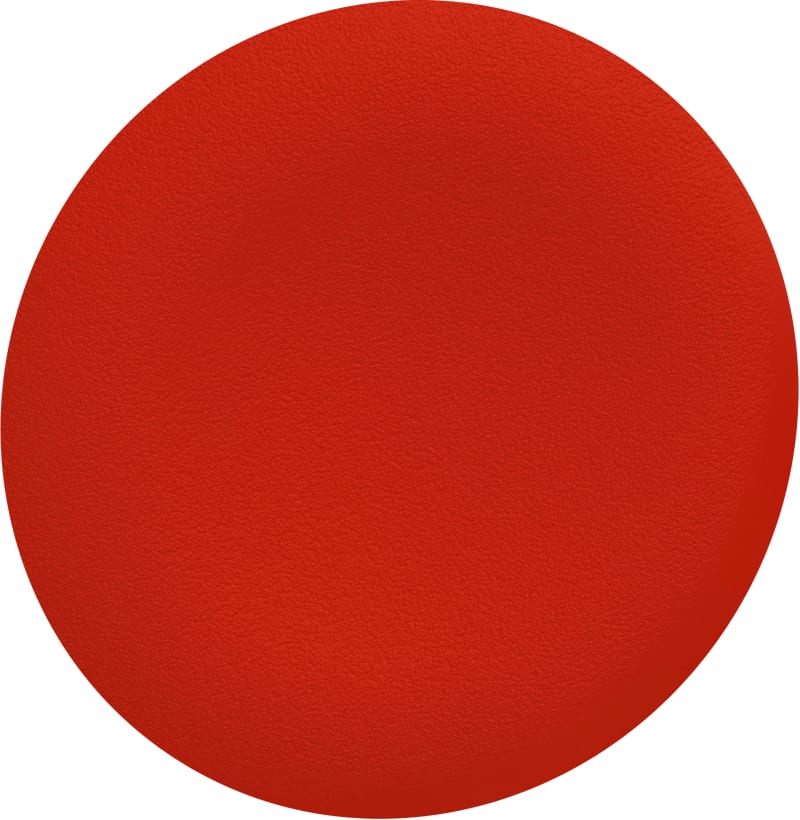 Push Button Cap flush red (ZBAF4)
