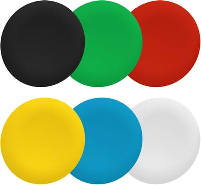 Push Button Cap flush 6 colourr