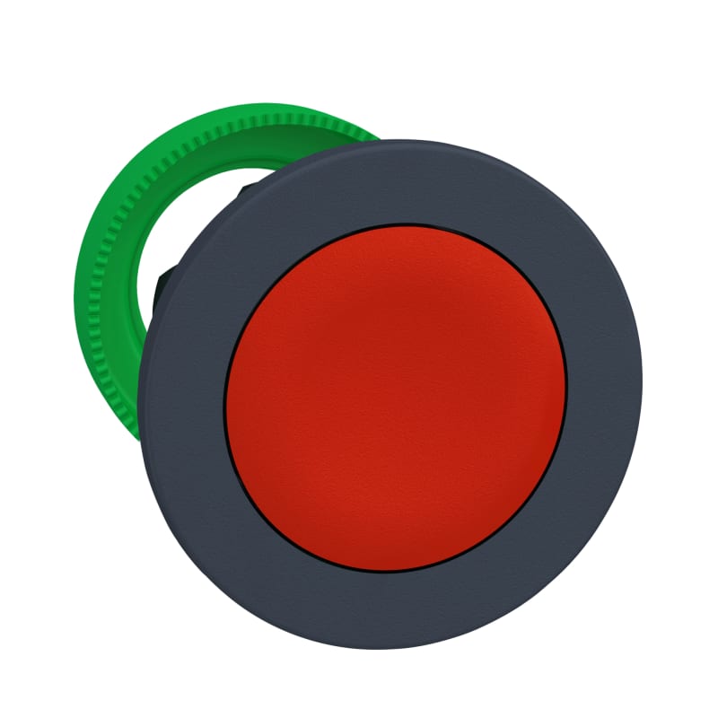 Schneider Electric flush mounted red flush caps pushbutton head ZB5FA4
