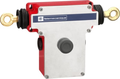 Telemecanique XY2CEDA190 Emergency Stop Rope Pull Switch, 100 m Rope Span