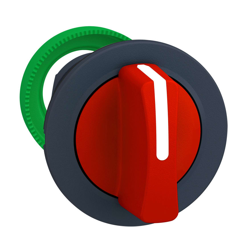 Schneider Electric flush mounted red selector switch head 3 pos return right to center ZB5FD804
