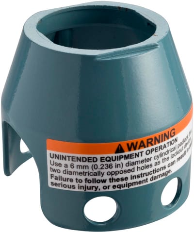Schneider Electric ZBZ1606 Emergency Stop Protective Collar Blue Metal