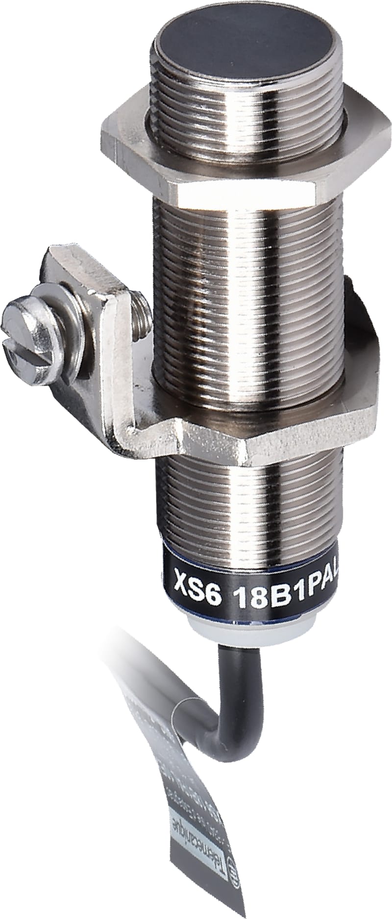 Telemecanique OsiSense XS618B1PBL10EX Inductive Proximity Sensor — M18 barrel, Sn 8 mm, PNP, NC