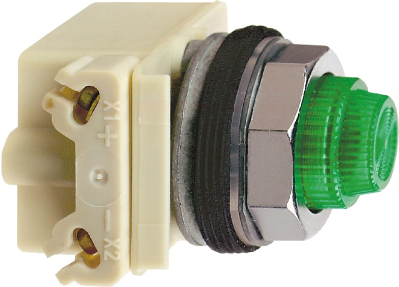 Luminaire green 24V Led BA9S (9001KP35LGG31)