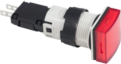 Square Indicator LAMP RED