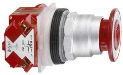 Emergency stop pressure/pull Ø57